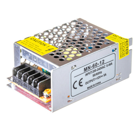 Led блок 12В MN/5A 60 Bт IP20
