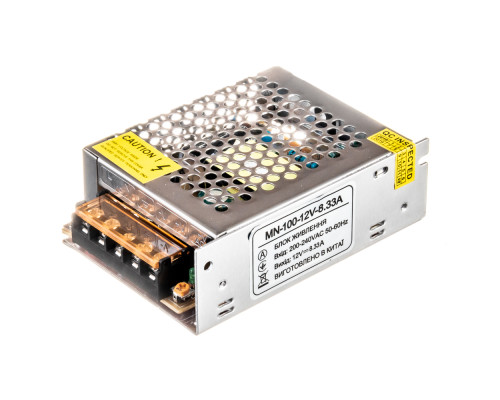 Led блок 12В MN/8.3A 100 Bт IP20