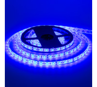 Led лента 12В синяя smd5050 60LED/m IP65, 1м