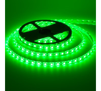 Led лента 12В зеленая smd5050 60LED/m IP20, 1м