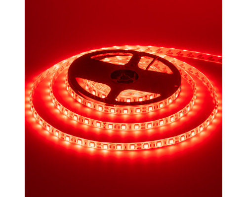 Led лента 12В красная smd5050 60LED/m IP20, 1м