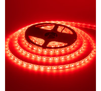 Led лента 12В красная smd5050 60LED/m IP65, 1м