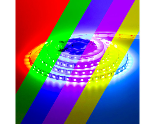 Led лента rgb 12В Motoko smd5050 60LED/m IP20, 1м