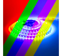 Led лента 12В rgb smd5050 60LED/m IP65, 1м