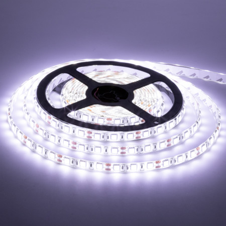 Led лента 12В белая smd5050 60LED/m IP65, 1м