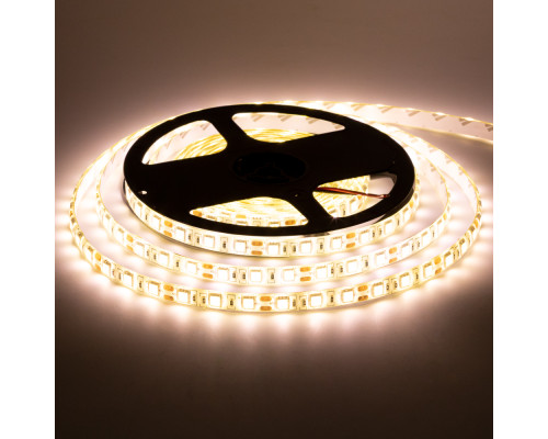 Led лента 12В теплая белая smd5050 60LED/m IP65, 1м