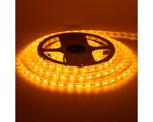 Led лента 12В желтая smd5050 60LED/m IP20, 1м