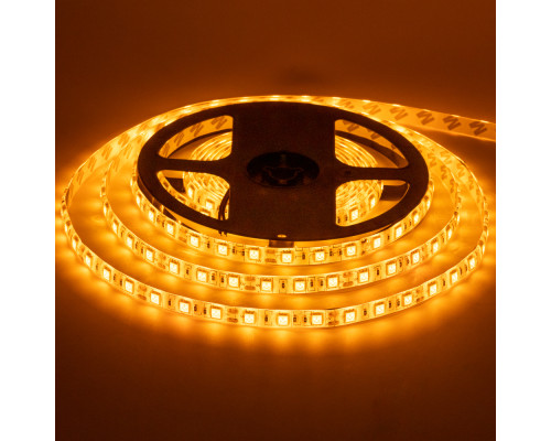 Led лента 12В желтая smd5050 60LED/m IP65, 1м