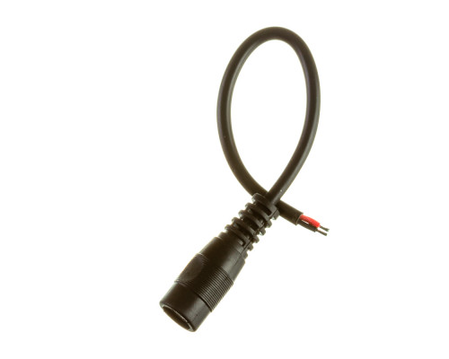 Led коннектор mini jack 5,5 mm ("мама") с проводом