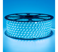 Led лента 220В синяя smd2835 120LED/m 12W IP65, 1м