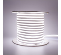 Led неон 220В нейтральный белый AVT smd2835 120LED/m 7W IP65, 1м