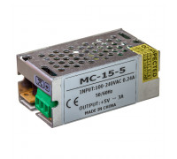 Led блок 5В MС/3A 15 Bт IP20