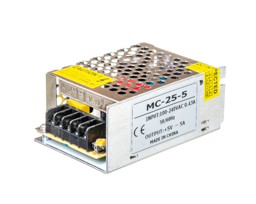 Led блок 5В MС/5A 25 Bт IP20