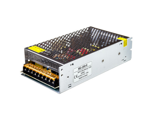 Led блок 5В MС/40A 200 Bт IP20