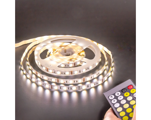 Led лента 12В w+ww AVT smd5025 60LED/m IP20, 1м