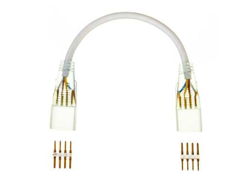 Соединитель для Led лент Multi-Color 220В smd2835-180led (2 разъема+провод 4pin)