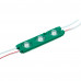 Модуль светодиодный зеленый 12в smd5730 3LED 1.5Вт герметичный