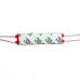Модуль светодиодный красный 12в smd5730 3LED 1.5Вт герметичный