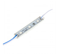 Модуль МТК 12V синий 3led smd5050 0.72Вт IP65
