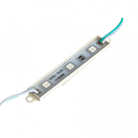 Модуль МТК 12V зелёный 3led smd5050 0.72Вт IP65