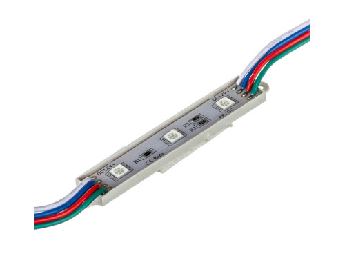 Модуль МТК 12V RGB 3led smd5050 0.72Вт IP65