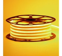 Led неон 220В желтый AVT-1 smd2835 120LED/m 7W IP65, 1м