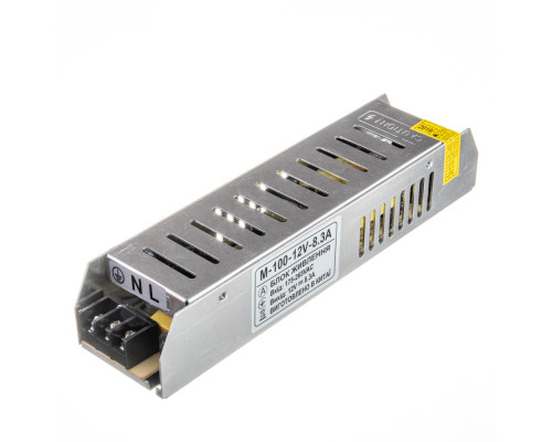 Led блок 12В M/8.3A 100 Bт IP20
