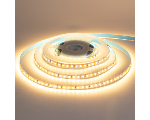 Led лента 12В белая теплая AVT-Prof smd2835 120LED/m IP20, 1м