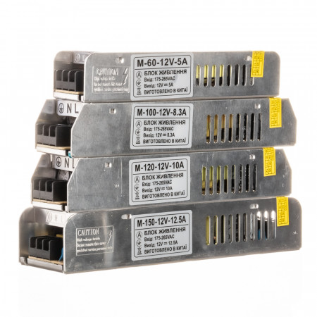 Led блок 12В MR/10A 120 Bт IP20
