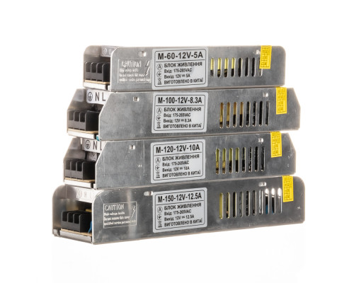 Led блок 12В MR/10A 120 Bт IP20