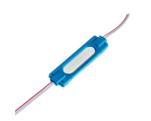 Модуль СОВ 12V синий 1led 2Вт овальный IP65