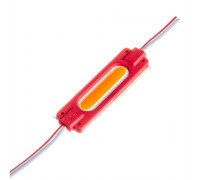 Модуль СОВ 12V красный 1led 2Вт овальный IP65