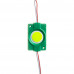 Модуль СОВ 12V зеленый 1led 2.4Вт круг IP65