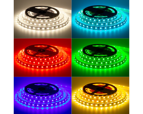 Led лента rgbw 12В smd5050 60LED/m IP20, 1м