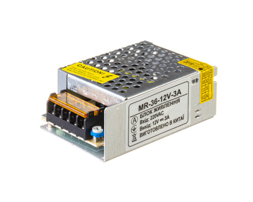 Led блок 12В MR/3A 36 Bт IP20