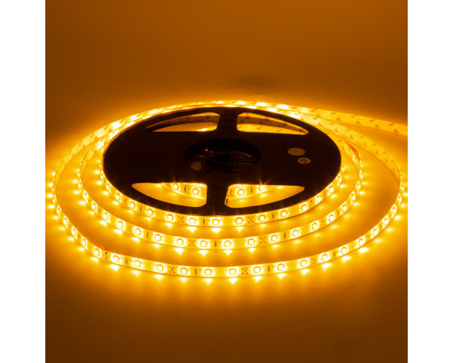 Светодиодная лента 12в желтая AVT smd3528 60led/м негерметичная, 1м