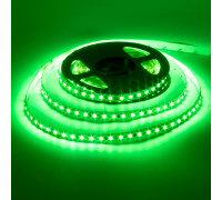 Светодиодная лента 12в зеленая AVT smd3528 120led/м негерметичная, 1м