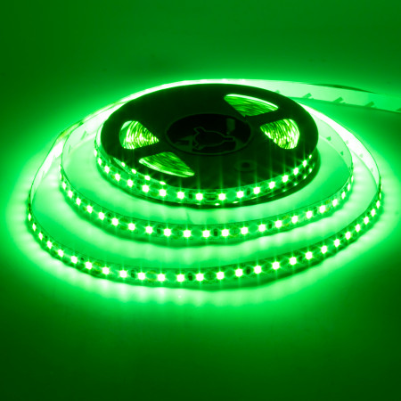 Светодиодная лента 12в зеленая AVT smd3528 120led/м негерметичная, 1м