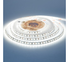 Светодиодная лента 12в белая холодная AVT New smd3528 120led/м негерметичная, 1м
