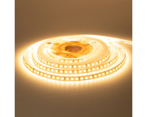 Светодиодная лента 12в белая теплая New smd3528 120led/м негерметичная, 1м