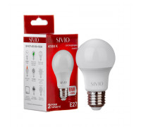 Led лампа Sivio 8Вт А55 нейтральная белая E27 4100K