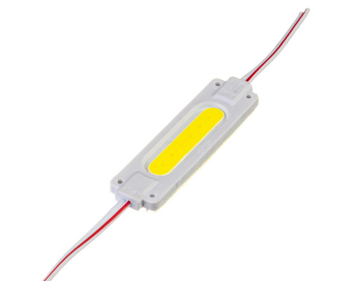 Модуль светодиодный белый 24в COB 1LED 2Вт герметичный