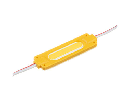 Модуль светодиодный желтый 24в COB 1LED 2Вт герметичный