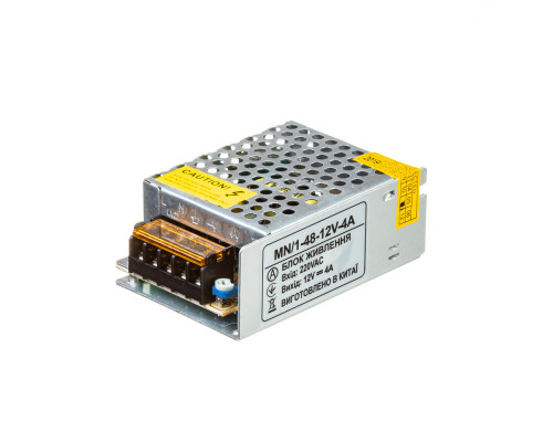 Led блок 12В MN/1/4A 48 Bт IP20