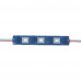 Модуль светодиодный синий 12в smd5730 3LED 1.5Вт герметичный