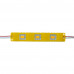 Модуль светодиодный жёлтый 12в smd5730 3LED 1.5Вт герметичный