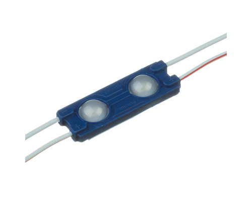 Модуль МТК 12V синий 2led smd5730 1Вт IP65