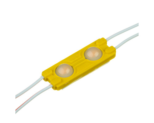 Модуль МТК 12V жёлтый 2led smd5730 1Вт IP65