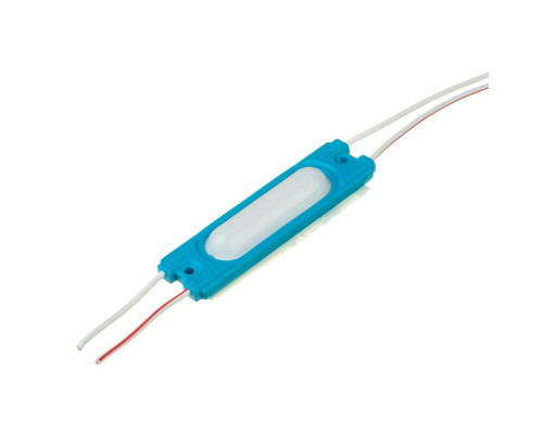 Светодиодный модуль СОВ 12V синий 1led 1,5W IP65