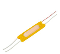 Светодиодный модуль СОВ 12V желтый 1led 1,5W IP65